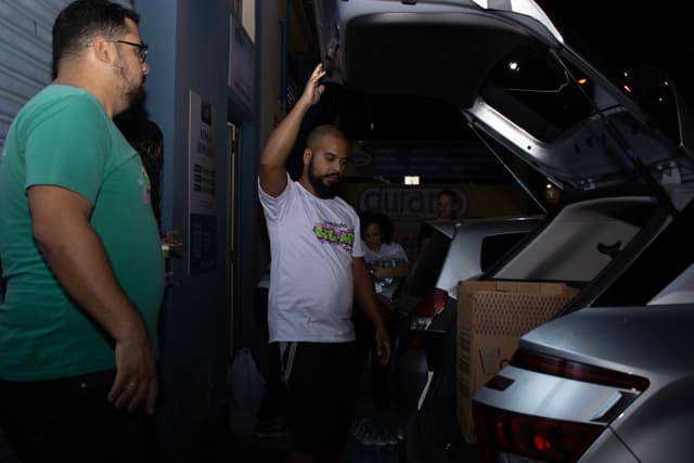 Galeria de fotos referente as ações sociais